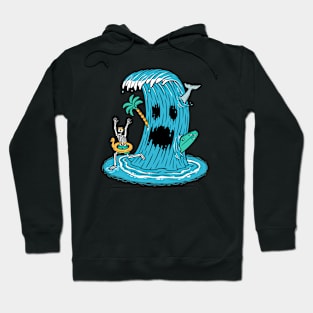 Killer Waves // Funny Surfing Summer Cartoon Hoodie